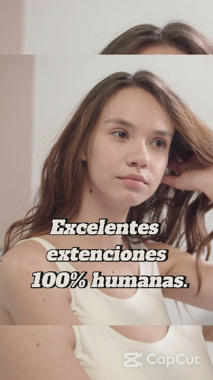 Extensión de Cabello Humano 100% Natural Color #28 | 4.6 Metros de Largo