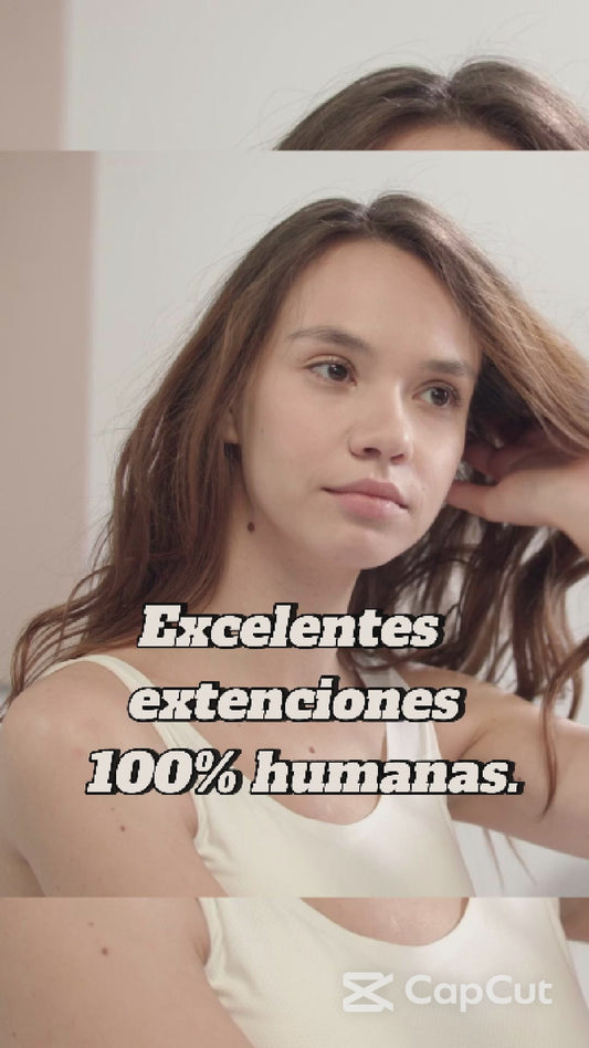 Extensión de Cabello Humano 100% Natural Color #28 | 4.6 Metros de Largo